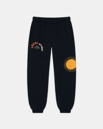 Madhappy Local Optimist Fleece Black Sweatpant