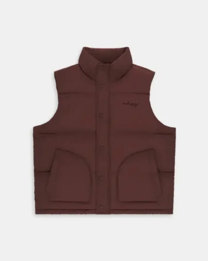 Madhappy Cozy Puffer Brown Vest
