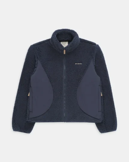 Madhappy Navy x Columbia Sherpa Full-Zip Jacket