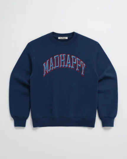 Madhappy Navy Crewneck Sweatshirt