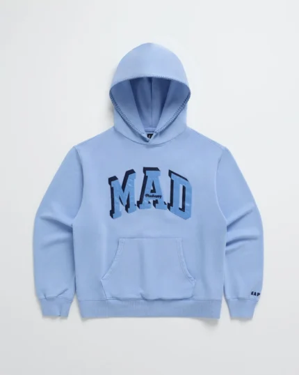 Madhappy And Gap Mad Blue Hoodie Serene