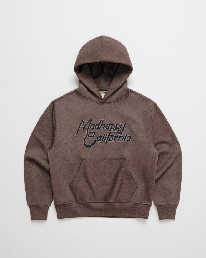 Madhappy California Glitter Midweight Hoodie – Brown