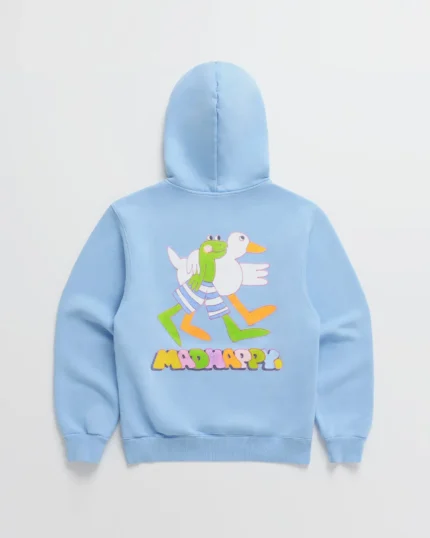 Madhappy Buddies Midweight Blue Hoodie Carolina