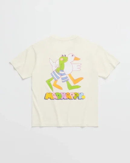 Madhappy Buddies Midweight T-shirt White Vanilla