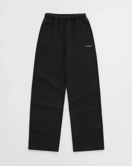 Madhappy High Quality Leg Fleece Sweatpants Black
