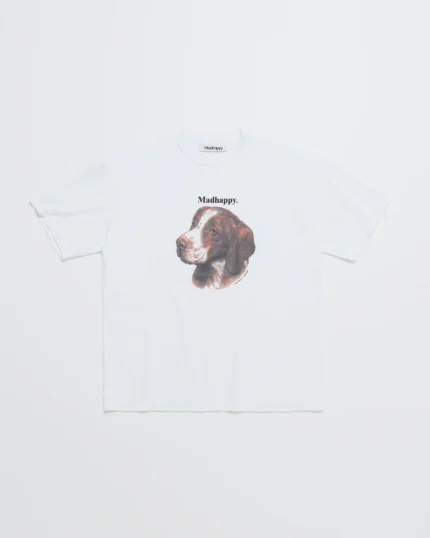 Madhappy Brittany Middle Weight Jersey White Tee