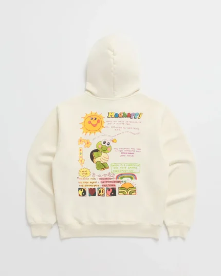 Madhappy Mind Heart Body Midweight Cream Hoodie
