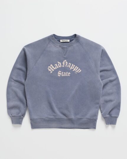Madhappy State Crewneck Sweatshirt Dark Grey