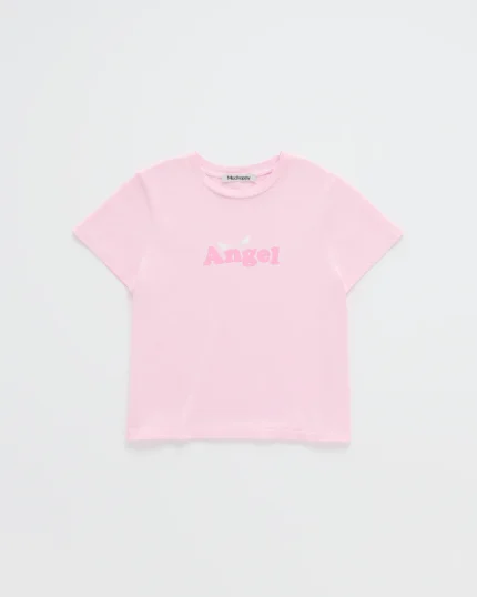 Madhappy Angel Shrunken Pink T-shirt