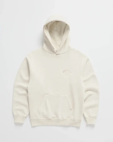 Madhappy Cooper Pigment Dye Fleece Hoodie Cream