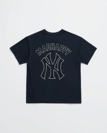 Madhappy Yankees Midweight Navy T-Shirt