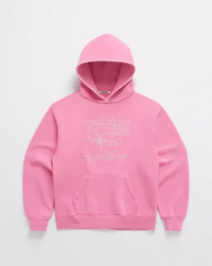 Pink Madhappy Thai Diner Big Shrimp Hoodie
