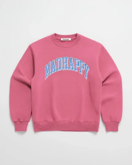 Madhappy Red Crewneck Sweatshirt