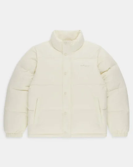 Madhappy White Cozy Puffer Jacket